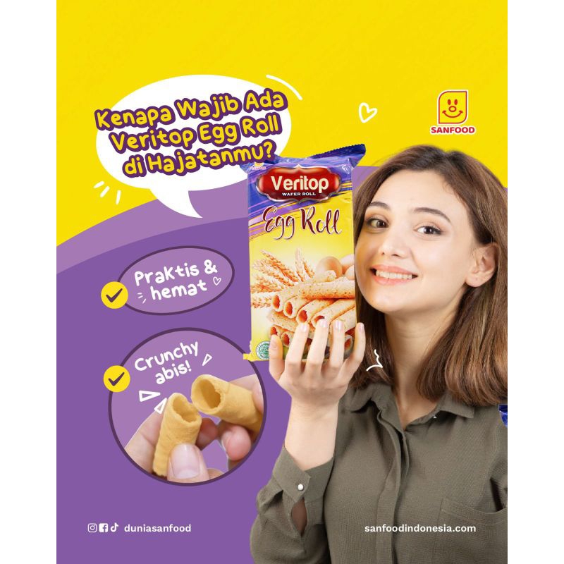 

Veritop Eggroll 80gr