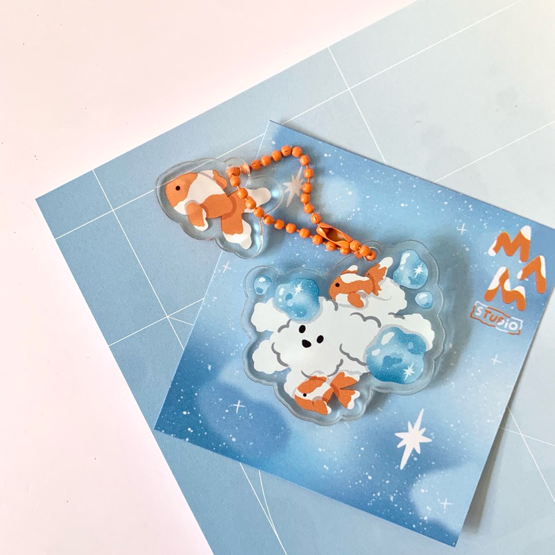 Goldfish Keychain