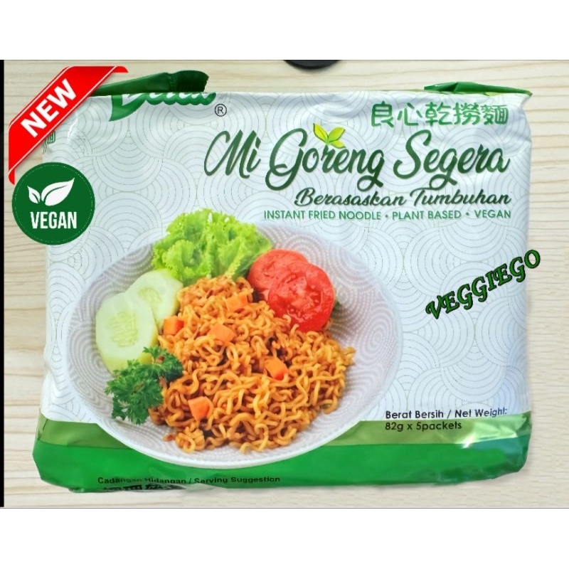 

Vetex Instant Fried Noodle Plant Based Vegan / Mie Instant Vegetarian Mi Goreng.