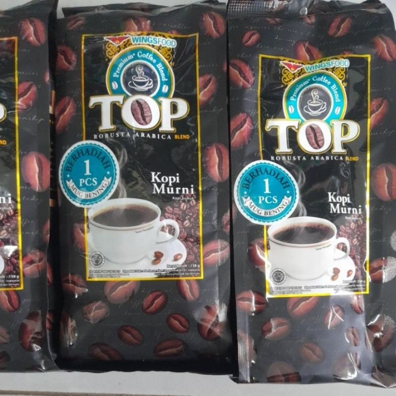 

Top kopi murni ROBUSTA ARABIKA BLEND 158 gr