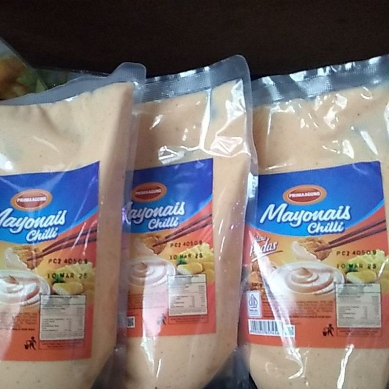 

Prima Agung Mayones Pedas 500gr