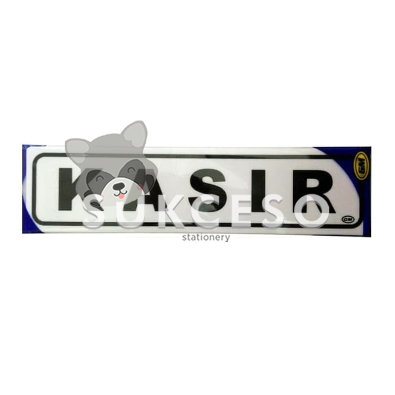 

GM Label KASIR LK 117 Ukuran 5 x 20 cm / Plat 1 Sisi