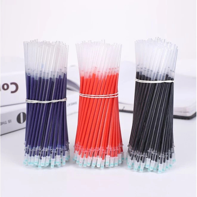 

Refill Tinta Pena Gel Pulpen Cair Isi Ulang 0.5mm Tinta Pulpen Warna Biru Hitam Murah