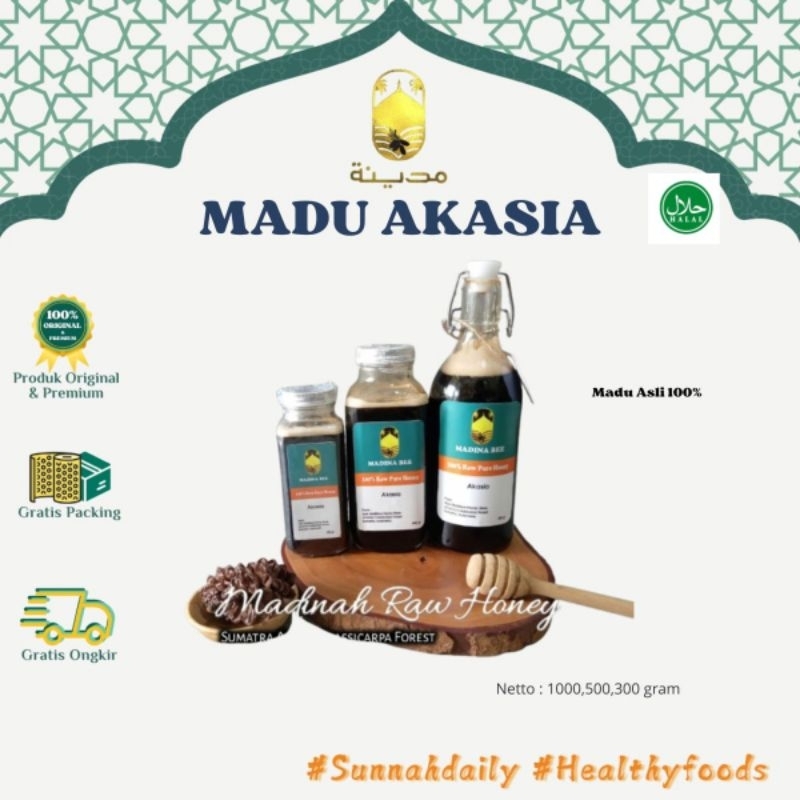 

MADU AKASIA PREMIUM ORIGINAL ASLI 100% MADU UNTUK KESEHATAN BY MADINA - TOKO MADINA OFFICIAL