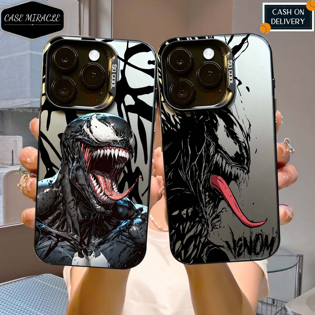 

CASE SAMSUNG A55 / A25 / A35 / A15 / A14 / A05S / A24 / A34 / A54 / A05 / A23 / A13 / A04S / A52 SO COOL HOLOGRAM PREMIUM MATTE - Motif VENOM 2 - Softcase HYBRID IMD PLATE HOLOGRAM Cowo - Casing Glossy