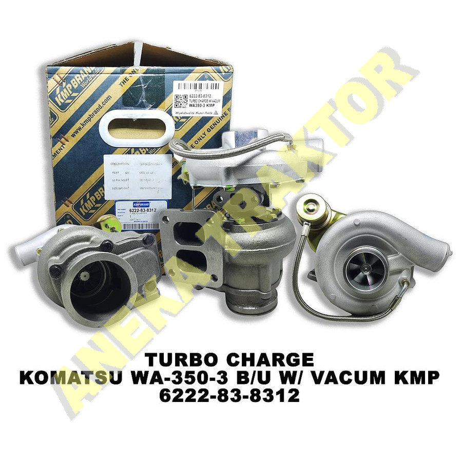 TURBO CHARGE KOMATSU WA350-3 BUILT UP VACUM KMP 6222-83-8312