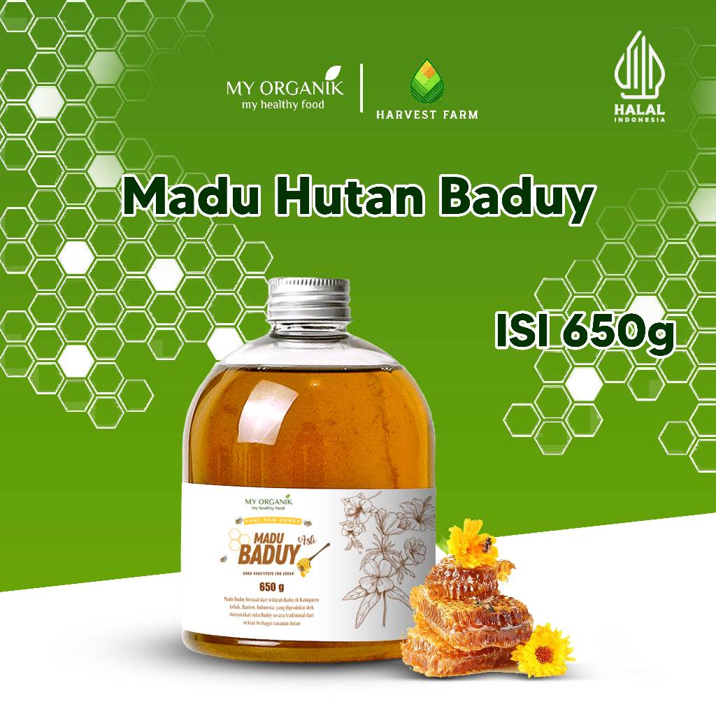 

My Organik Madu Murni Odeng Asli Hutan Baduy Madu Baduy 100% Murni Original