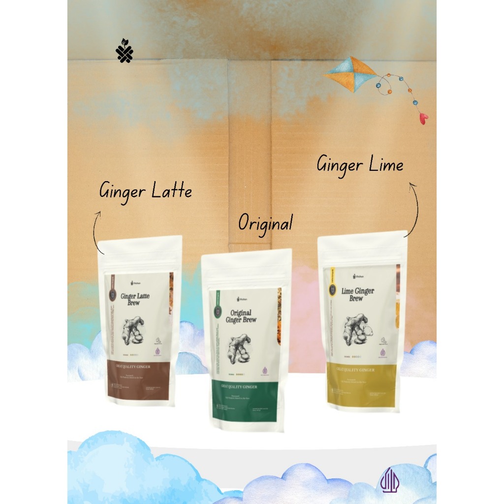 

Ginger Brew - Minuman Jahe Emprit dan Gula Asli