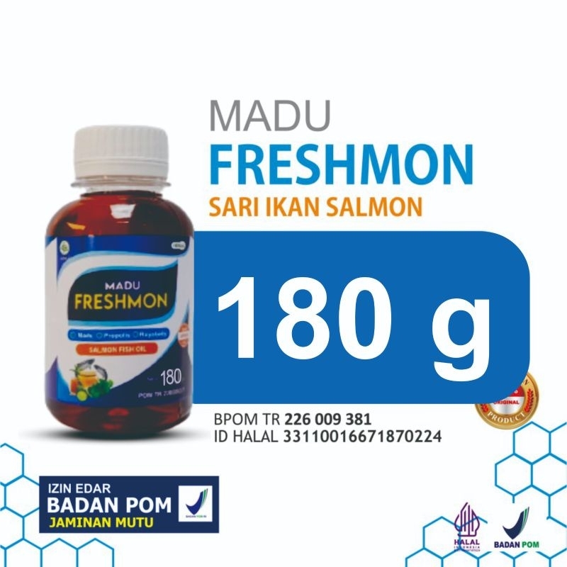 

MADU FRESHMON 180gr Penambah Nafsu Makan Anak dan Nutrisi Otak, Daya Tahan