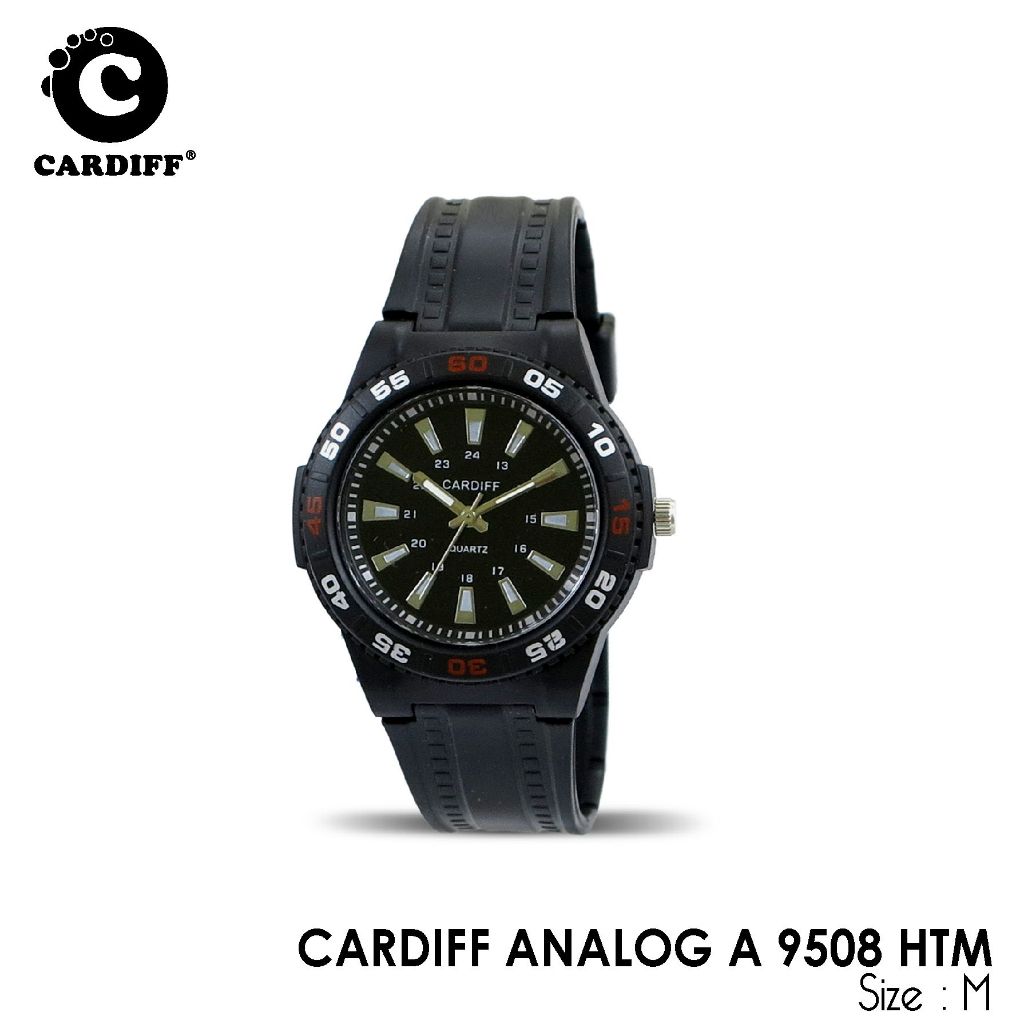 CARDIFF Analog A 9508 Jam Tangan Casual Unisex