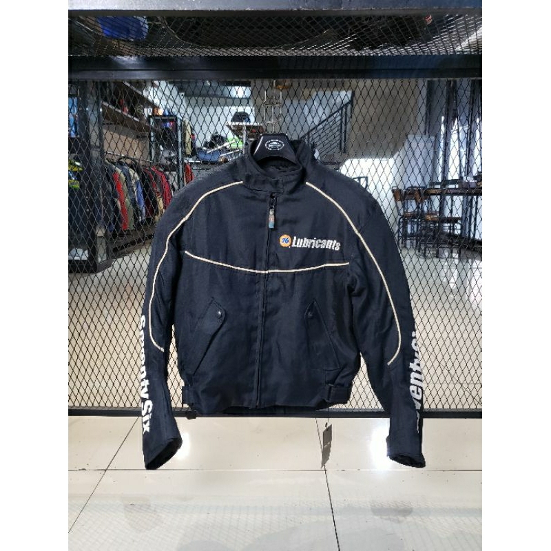 Jaket Motor Lubricant 76 | Black 76JA | BB (55kg-60kg) | Original Lubricant Jaket Windproof