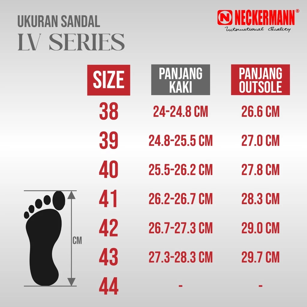 READY STOCK neckermann Sandal Neckerman Sandal Kasual Pria lv 9352 2025