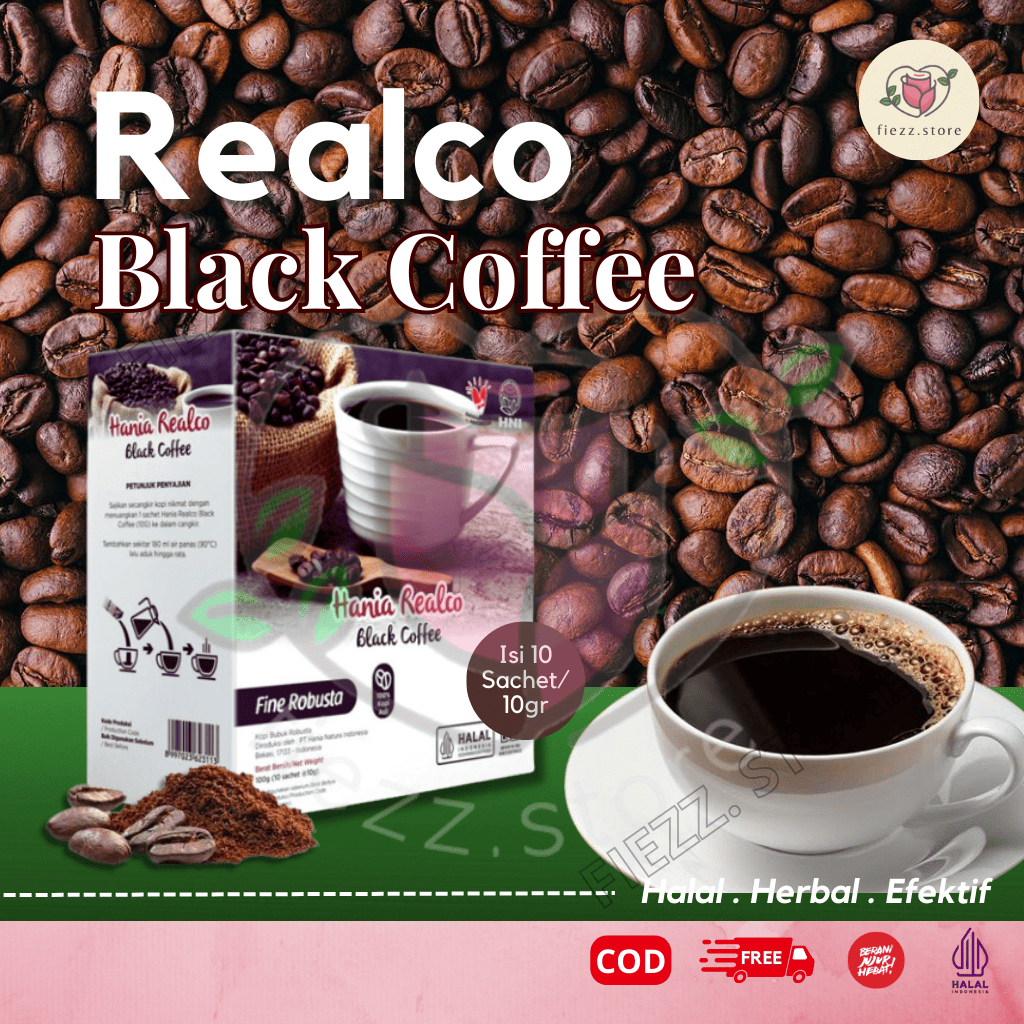 

Hania Realco Black Coffee Fine Robusta