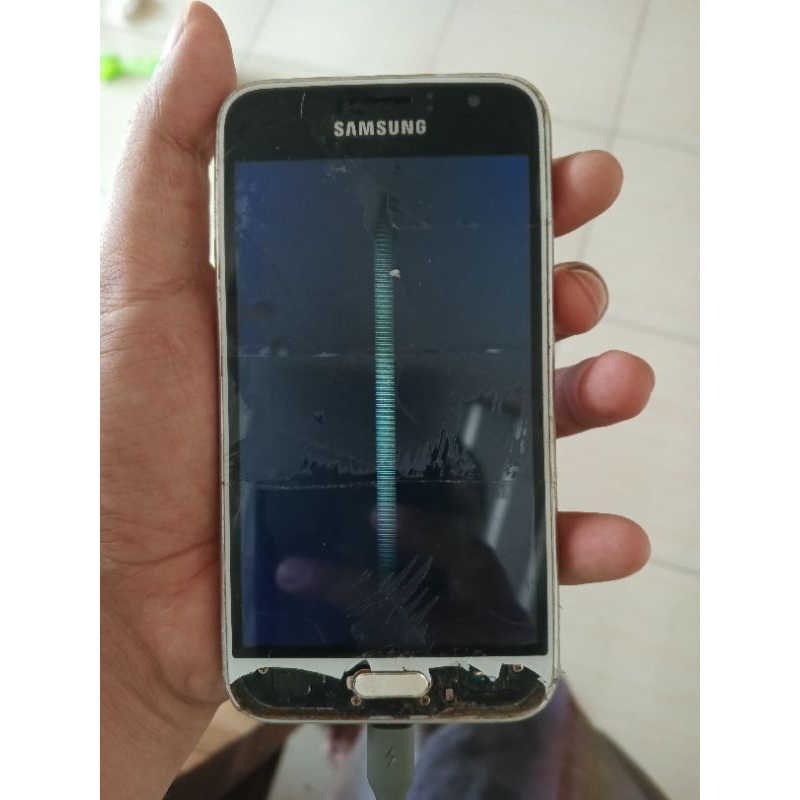 mesin Samsung j1 2016 normal minus lcd