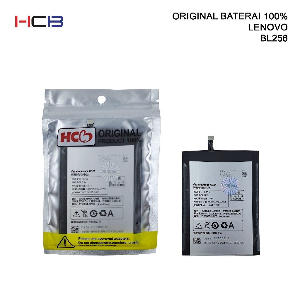 BATERAI LENOVO BL256 LENOVO VIBE K4 / K4 NOTE ORIGINAL 100%