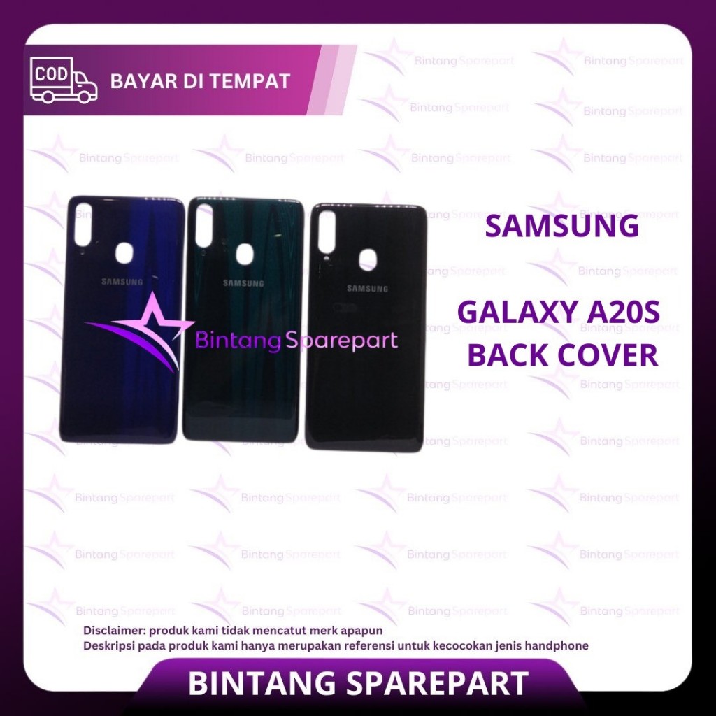 BACK COVER SAMSUNG A20S