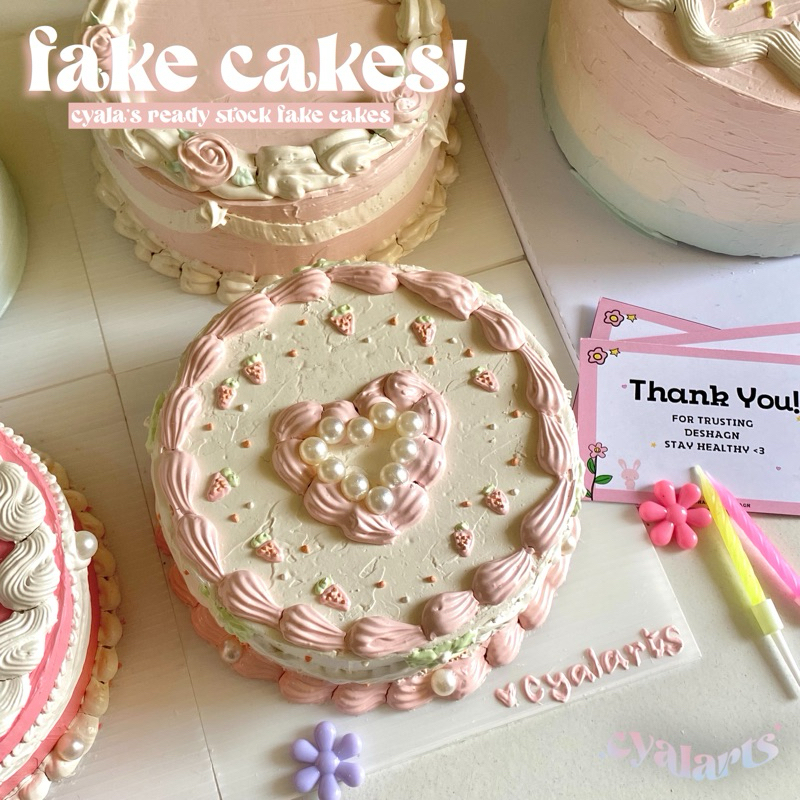 

Fake Cake | Ready Stock ♡