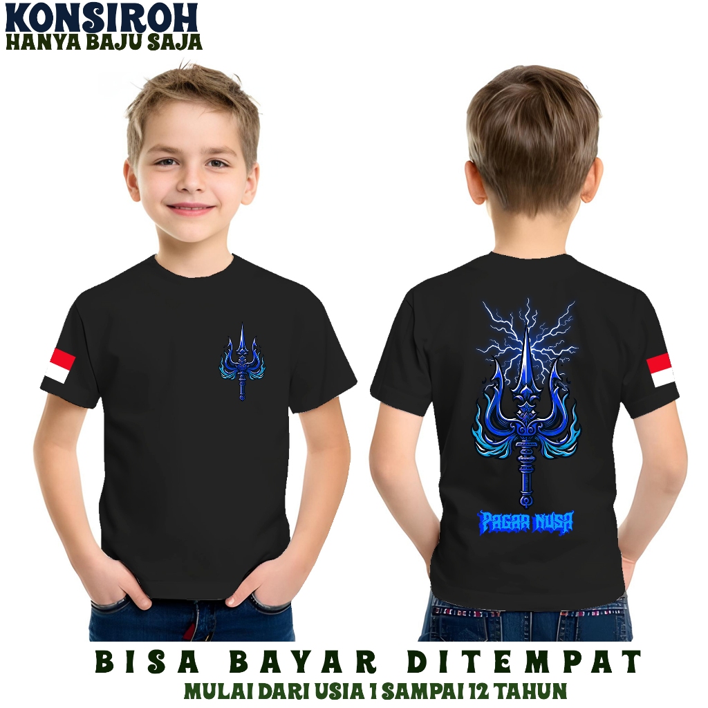KAOS ANAK PAGAR NUSA PLASTISOL DISTRO PENCAK SILAT IPSI KAOS SILAT INDONESIA