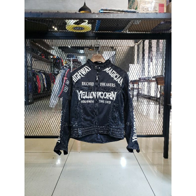 Jaket motor  - yellow corn - YB 9105 - BB (45kg-55kg)