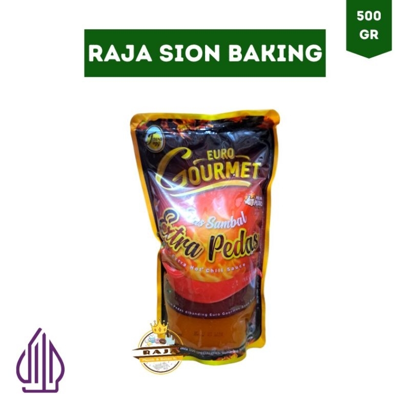 

Euro Gourmet Saus Extra Pedas 500gr