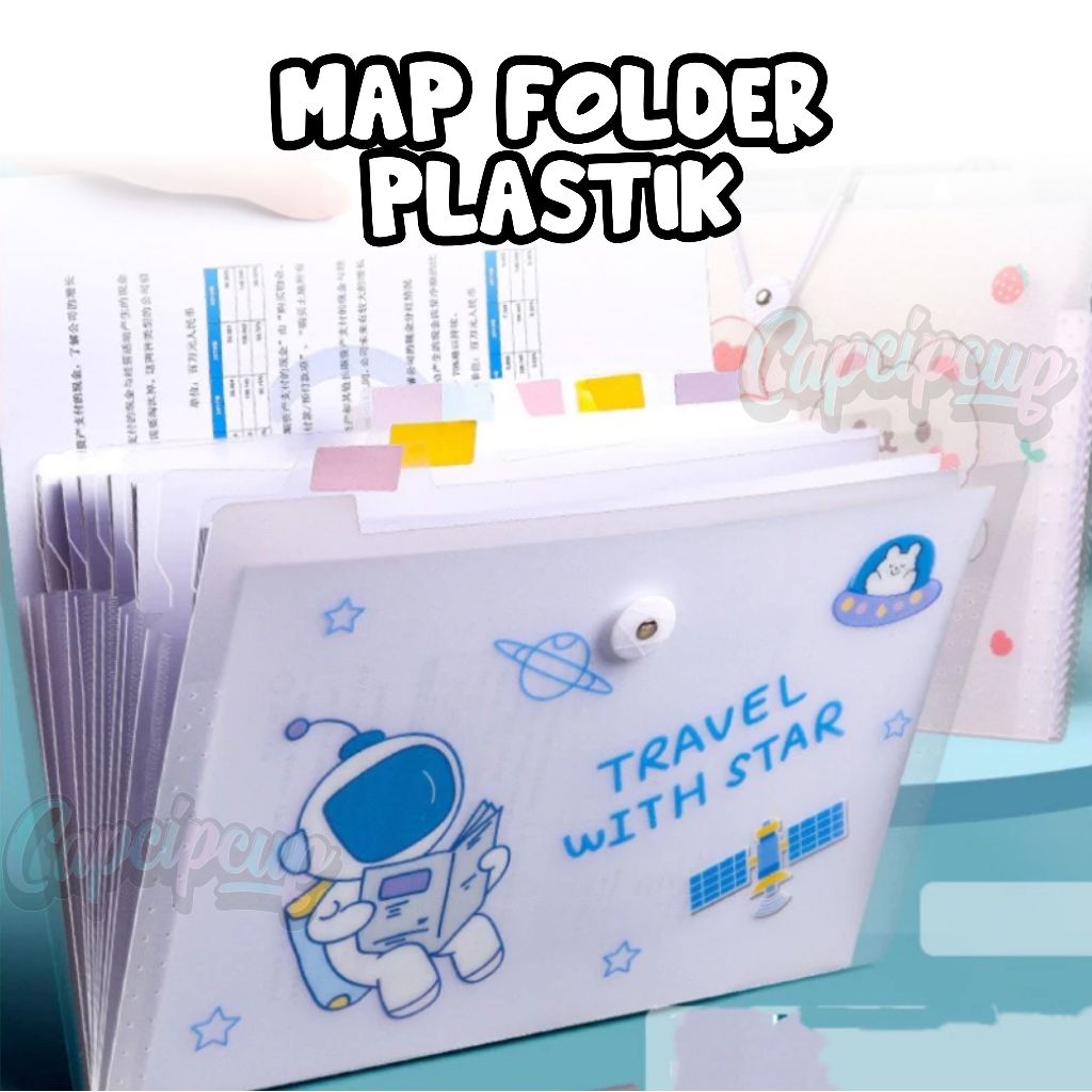 

Map Folder Dokumen Map Plastik Organizer File Serbaguna Desain Snap Penyimpanan Tahan Aus Ukuran A4 Folder Serbaguna CAPCIPCUP
