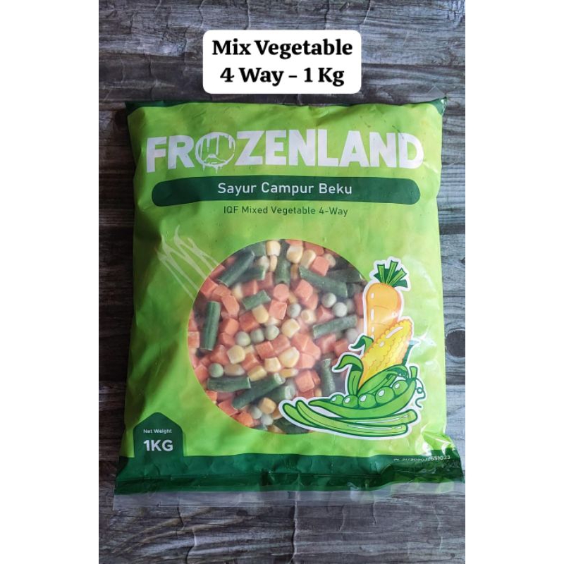 

mix Vegetable 1kg sayuran beku