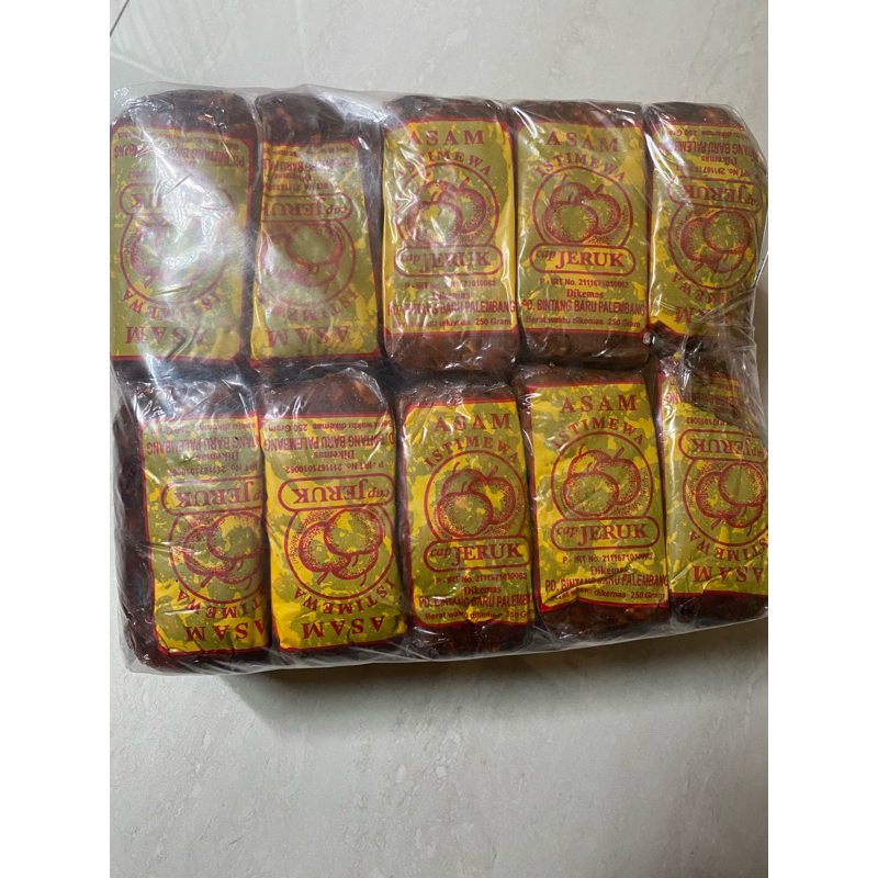 

asam Jawa cap jeruk / asam Jawa khas Palembang