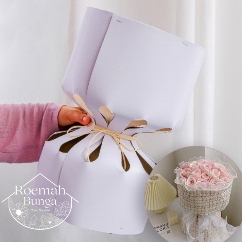 

[LBR] Karton Buket Shape Bunga Bulat / Bungkus Florist