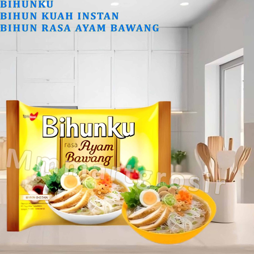 

Bihunku / Bihun Kuah Instan / Bihun Rasa Ayam Bawang / 55gr