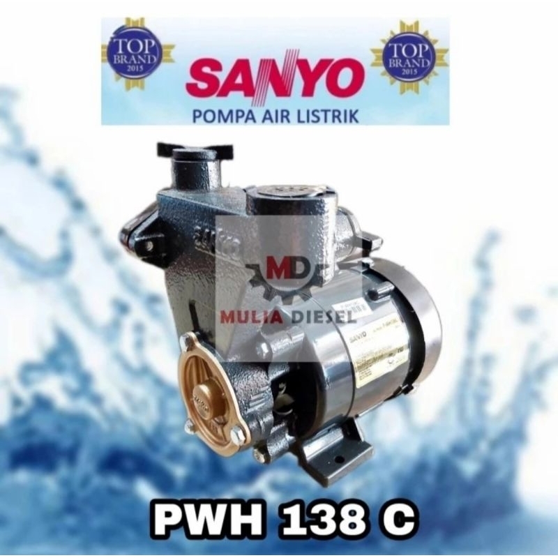 SANYO PWH 138 CS Pompa Air Listrik Sumur Dangkal PWH 138 CS