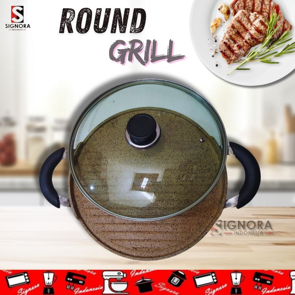 Round Grill Signora / Grill Bulat Signora