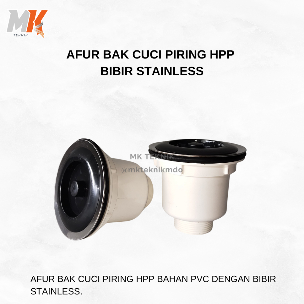 AFUR BAK CUCI PIRING HPP BIBIR STAINLESS