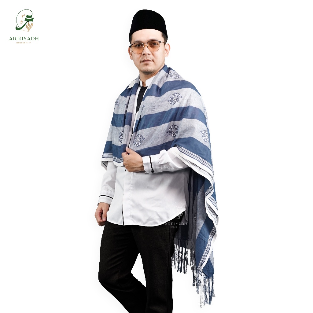 Zaweeya x ARRIYADH Sorban Motif Maroko Rida Rayon Print