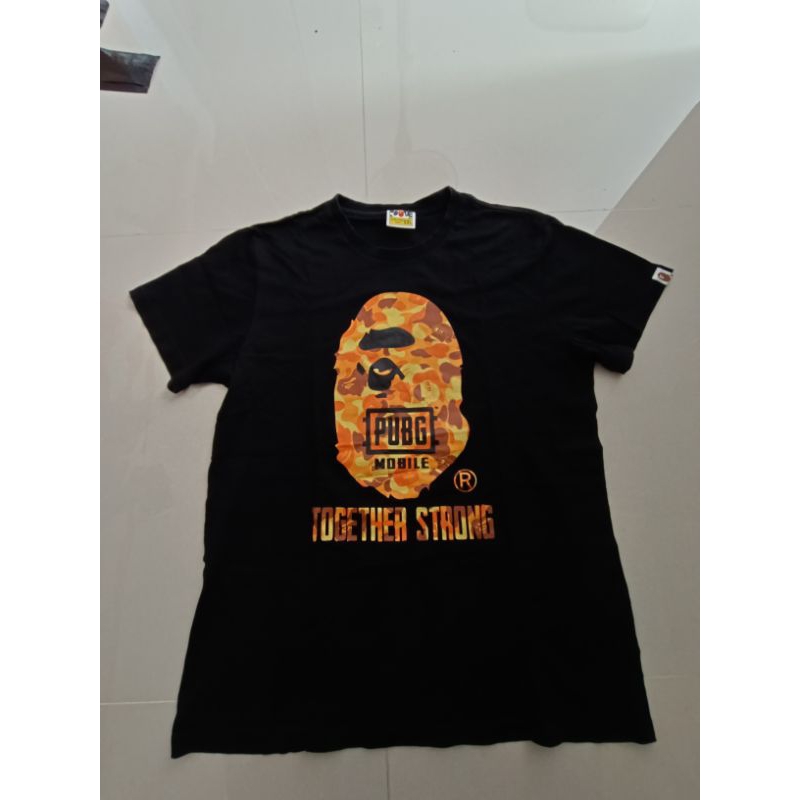 preloved kaos bape original second