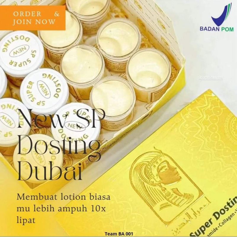 SP DUBAI DOSTING BPOM ORI