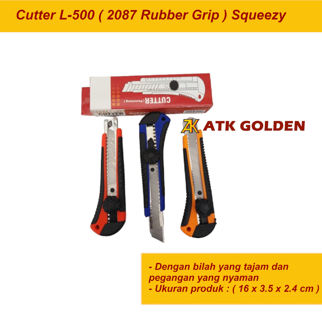 

Cutter L-500 ( 2087 Rubber Grip ) Squeezy