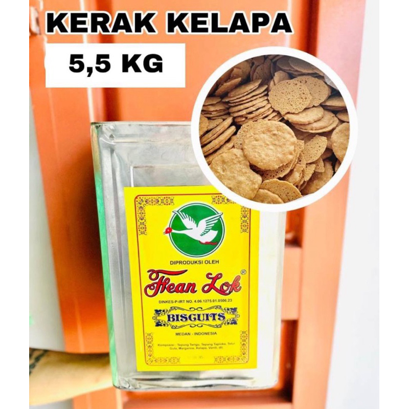 

Hean lok Biskuit Kerak Kelapa