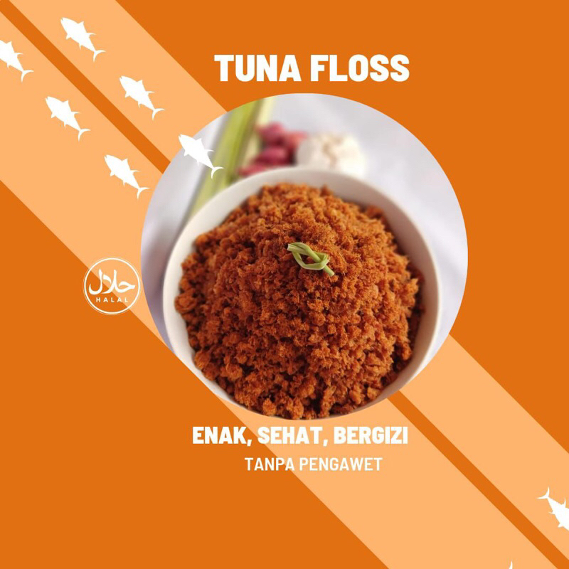 

Paket Hemat 3 pcs x 100gr Rasa Original Abon Ikan Tuna