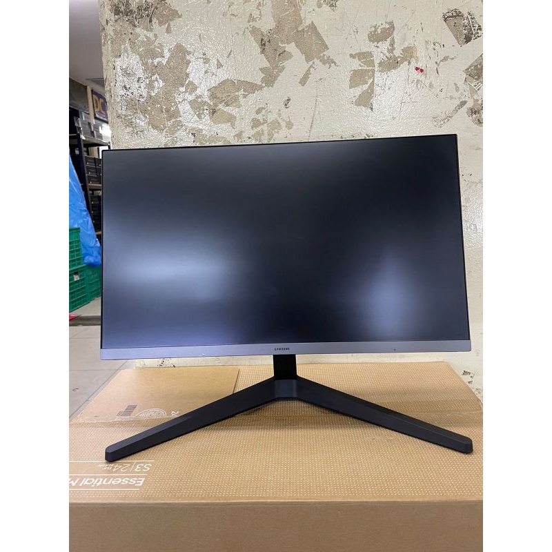 MONITOR SAMSUNG IPS 24INCH FREMLES LENGKAP DUS MURAH