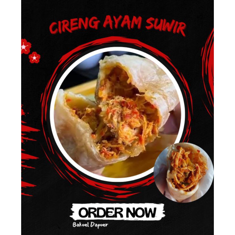 

Cireng Ayam Suwir Pedas Besar / Pcs