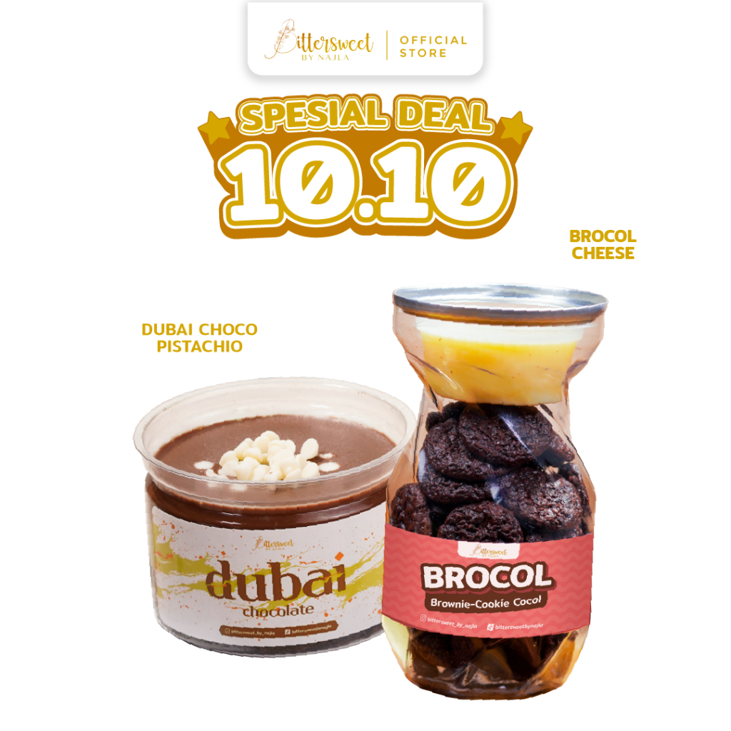 

Dubai Choco Pistachio + Brocol Cheese ( 10.10 )