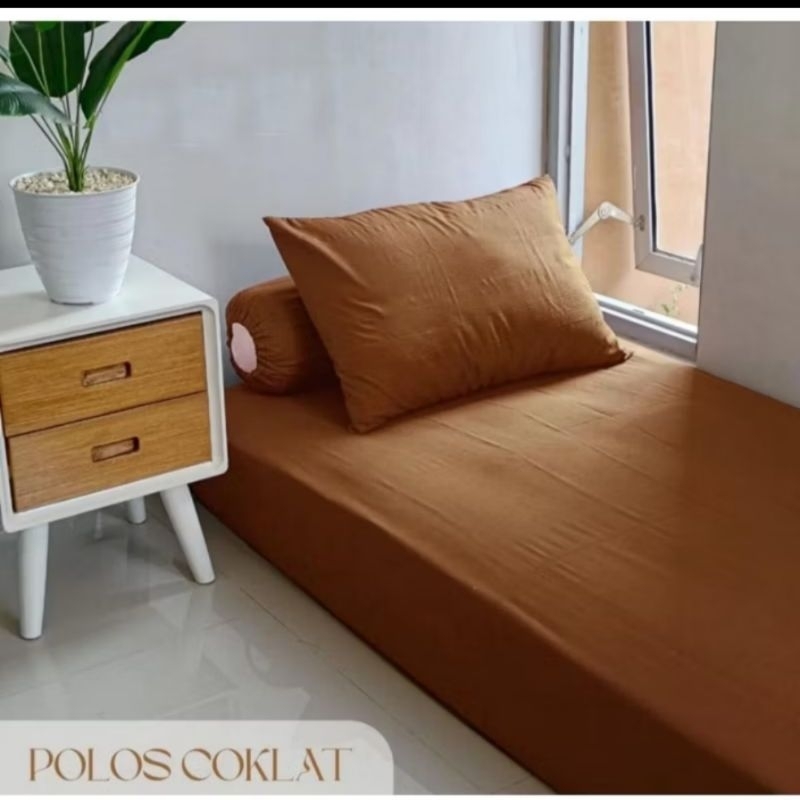SPREI SET BONUS SARUNG BANTAL DAN SARUNG GULING (COD) SPREI ESTETIK/SPREI POLOS/SPREI MURAH/SPREI CO