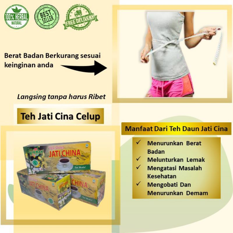 

Hikmah teh herbal teh celup jati cina peluntur lemak