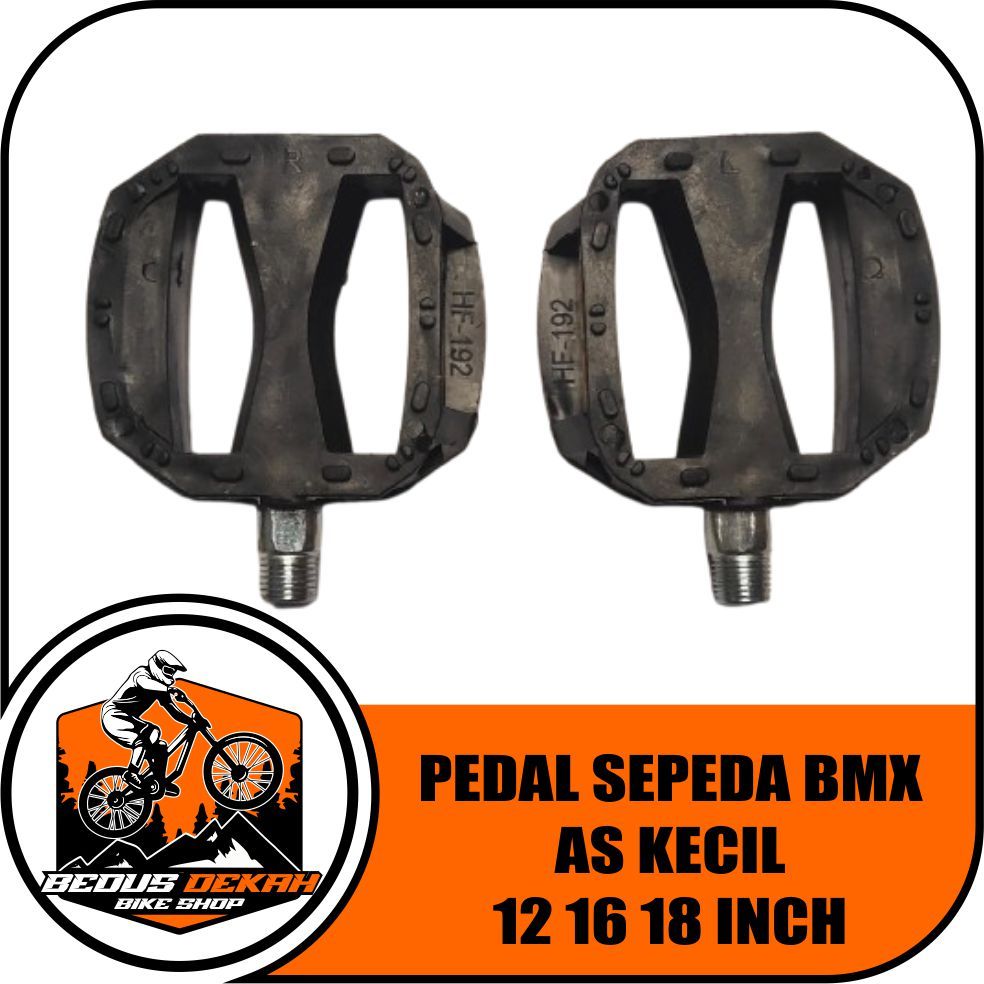 PEDAL BMX PLASTIK AS KECIL SEPEDA ANAK / PEDAL BMX