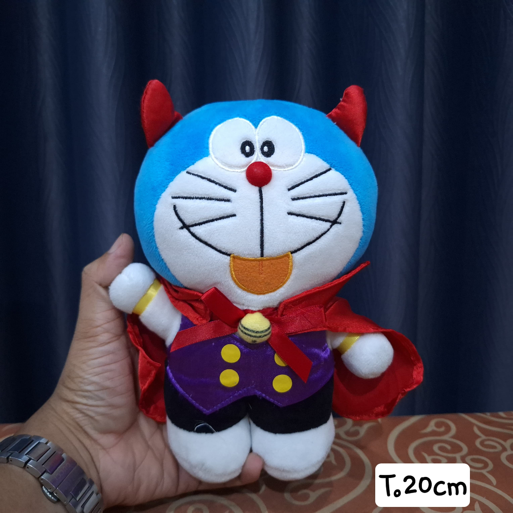 Boneka Doraemon Kostum Drakula Halloween Original Cantik Lucu