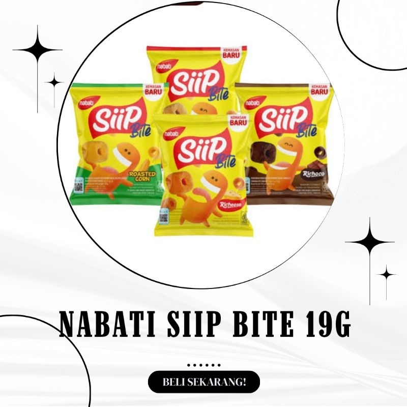 

Nabati Siip Bite 19g jual 2000 | Snack | Jajan | Camilan sehari-hari