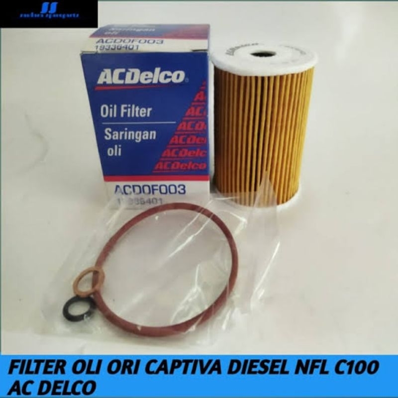 Filter oli captiva diesel nfl c100 ac delco