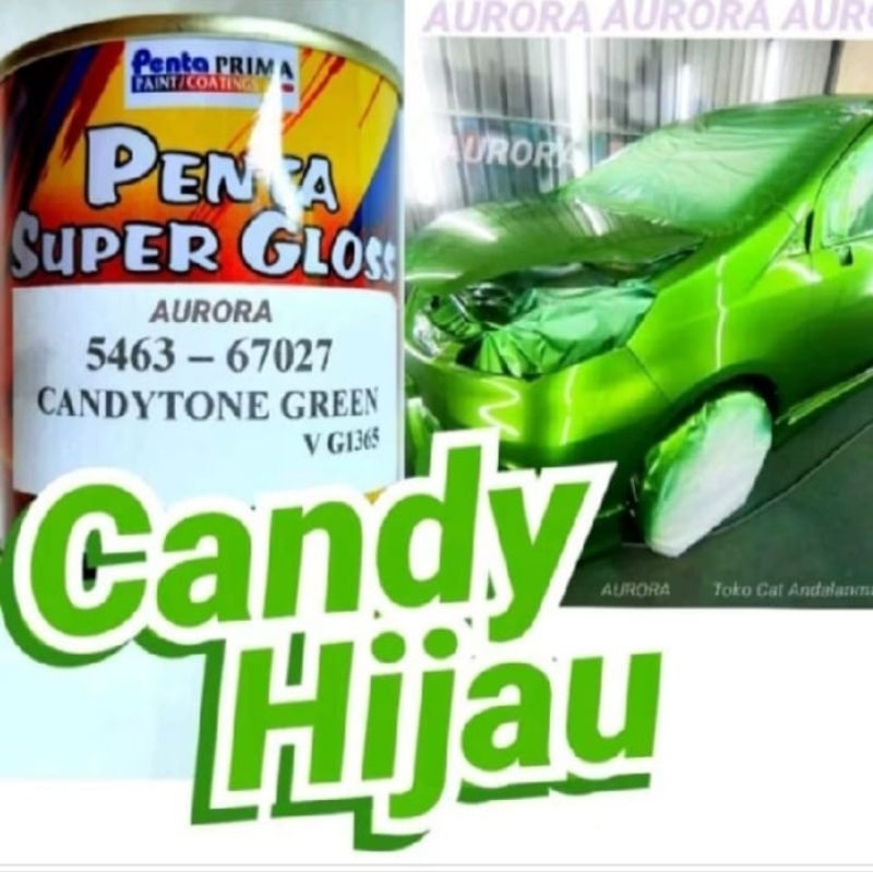 Cat Candytone Green Penta Super Gloss 5463-67027 Candy Hijau