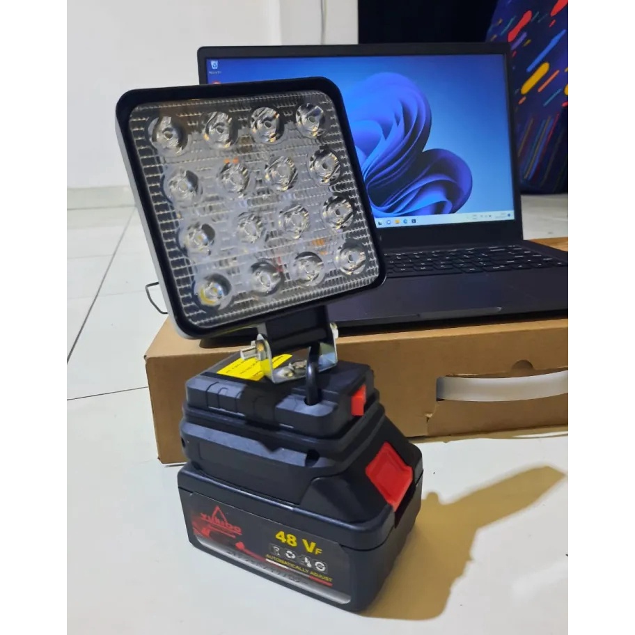 Paling Ekonomis Termurah  Paket Lampu LED Portable 8 inch Tenaga Baterai lampu LED lampu cordless An