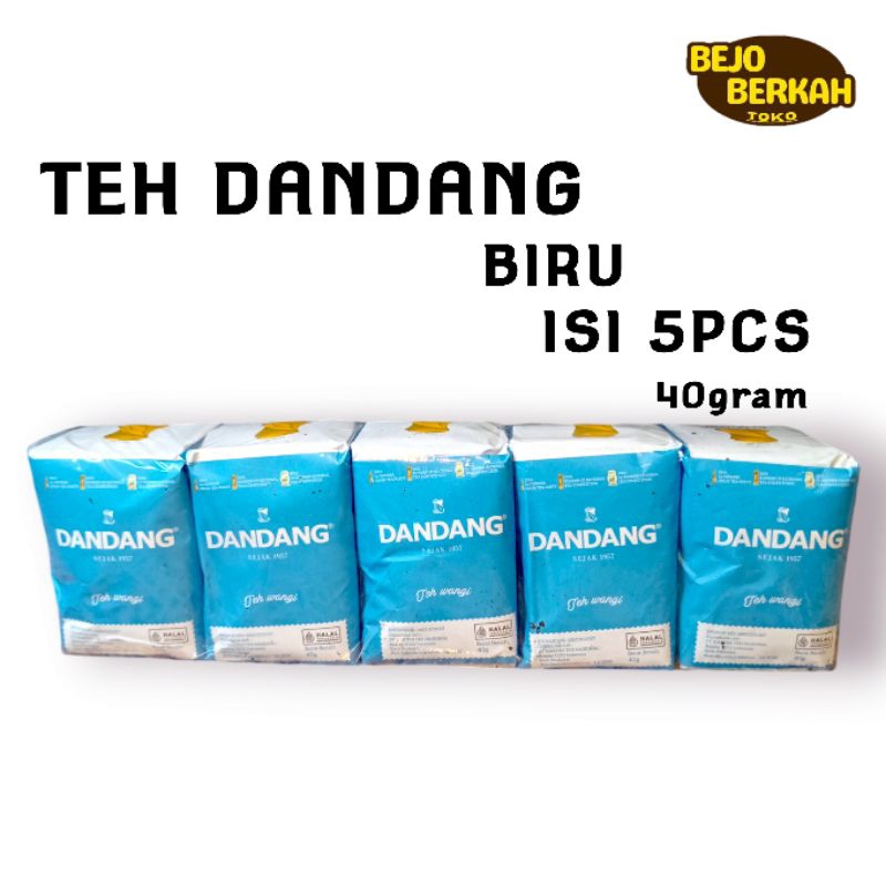 

teh dandang biru. isi 5pcs kemasan 40gram